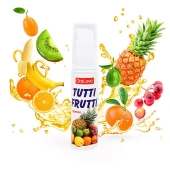 Гель-смазка Tutti-frutti со вкусом тропических фруктов - 30 гр. - Биоритм - купить с доставкой в Пушкино