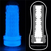 Светящийся в темноте мастурбатор Lumino Play Masturbator Ribbed - Lovetoy - в Пушкино купить с доставкой