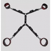 Изысканный набор фиксаций на кровати Reversible Under Mattress Restraint Set - Fifty Shades of Grey - купить с доставкой в Пушкино