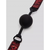 Кляп-шар на двусторонних ремешках Reversible Silicone Ball Gag - Fifty Shades of Grey - купить с доставкой в Пушкино