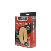 Мастурбатор-вагина с вибрацией и выносным пультом управления REALSTUFF SMOOTH   BALD - Dream Toys - в Пушкино купить с доставкой