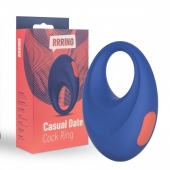 Синее эрекционное кольцо RRRING Casual Date Cock Ring - FeelzToys - в Пушкино купить с доставкой