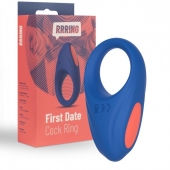 Синее эрекционное кольцо RRRING First Date Cock Ring - FeelzToys - в Пушкино купить с доставкой