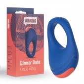Синее эрекционное кольцо RRRING Dinner Date Cock Ring - FeelzToys - в Пушкино купить с доставкой