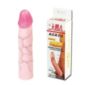 Удлиняющая насадка на пенис Deep Love - 21,5 см. - Baile - в Пушкино купить с доставкой