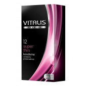 Ультратонкие презервативы VITALIS PREMIUM super thin - 12 шт. - Vitalis - купить с доставкой в Пушкино