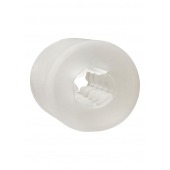 Прозрачный мастурбатор HELPING HEAD - Doc Johnson - в Пушкино купить с доставкой