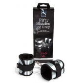Серо-черные наручники Totally His - Fifty Shades of Grey - купить с доставкой в Пушкино