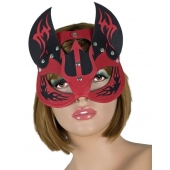 Маска дьяволицы с рожками - LOVETOY (А-Полимер) - купить с доставкой в Пушкино