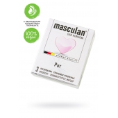 Супертонкие презервативы Masculan Pur - 3 шт. - Masculan - купить с доставкой в Пушкино