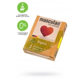 Экологически чистые презервативы Masculan Organic - 3 шт. - Masculan - купить с доставкой в Пушкино