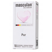 Супертонкие презервативы Masculan Pur - 10 шт. - Masculan - купить с доставкой в Пушкино