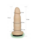 Телесная насадка Harness - 13,3 см. - LOVETOY (А-Полимер) - купить с доставкой в Пушкино