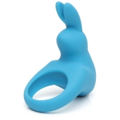 Голубое эрекционное виброкольцо Happy Rabbit Rechargeable Rabbit Cock Ring - Happy Rabbit - в Пушкино купить с доставкой
