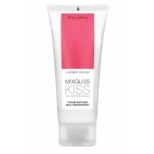 Смазка на водной основе Mixgliss Kiss с ароматом земляники - 70 мл. - Mixgliss - купить с доставкой в Пушкино