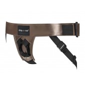 Бронзовый пояс для насадок Curious Harness - Strap-on-me - купить с доставкой в Пушкино