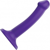 Фиолетовый фаллоимитатор-насадка Strap-On-Me Dildo Dual Density size S - 17 см. - Strap-on-me - купить с доставкой в Пушкино