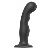 Черная насадка Strap-On-Me Dildo Plug P G size XXL - Strap-on-me - купить с доставкой в Пушкино