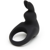 Черное эрекционное виброкольцо Happy Rabbit Rechargeable Rabbit Cock Ring - Happy Rabbit - в Пушкино купить с доставкой