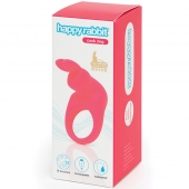 Розовое эрекционное виброкольцо Happy Rabbit Rechargeable Rabbit Cock Ring - Happy Rabbit - в Пушкино купить с доставкой