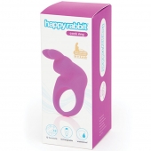 Фиолетовое эрекционное виброкольцо Happy Rabbit Rechargeable Rabbit Cock Ring - Happy Rabbit - в Пушкино купить с доставкой