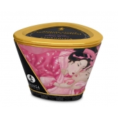 Массажная свеча Rose Petals с ароматом розы - 170 мл. - Shunga - купить с доставкой в Пушкино