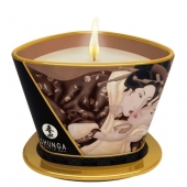 Массажная свеча Intoxicatin Chocolate с ароматом шоколада - 170 мл. - Shunga - купить с доставкой в Пушкино