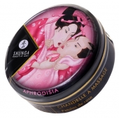 Массажная свеча Rose Petals с ароматом розы - 30 мл. - Shunga - купить с доставкой в Пушкино