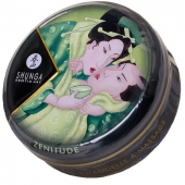 Массажная свеча Exotic Green Tea с ароматом зелёного чая - 30 мл. - Shunga - купить с доставкой в Пушкино