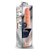 Телесная насадка на пенис 9 Inch Cock Sheath Extender - 22,2 см. - Blush Novelties - в Пушкино купить с доставкой