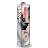 Телесная насадка на пенис 10 Inch Cock Sheath Extender - 25 см. - Blush Novelties - в Пушкино купить с доставкой