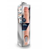 Телесная насадка на пенис 11.5 Inch Cock Sheath Penis Extender - 29,2 см. - Blush Novelties - в Пушкино купить с доставкой