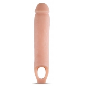 Телесная насадка на пенис 11.5 Inch Cock Sheath Penis Extender - 29,2 см. - Blush Novelties - в Пушкино купить с доставкой