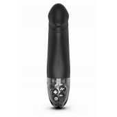 Черный вибратор с электростимуляцией Real Deal Neal - 16,5 см. - MyStim - купить с доставкой в Пушкино