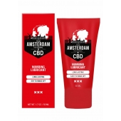 Пролонгирующий лубрикант Numbing CBD from Amsterdam - 50 мл. - Shots Media BV - купить с доставкой в Пушкино