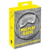 Прозрачная насадка на пенис Piss Play Sleeve для игр с мочеиспусканием - Orion - купить с доставкой в Пушкино