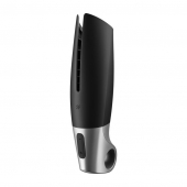 Черный мастурбатор с вибрацией Power Masturbator - Satisfyer - в Пушкино купить с доставкой