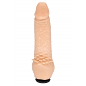 Телесная насадка-фаллос с шипами для массажа клитора - 17,8 см. - LOVETOY (А-Полимер) - купить с доставкой в Пушкино