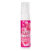 Интимный гель на водной основе Tutti-Frutti Bubble Gum - 30 гр. - Биоритм - купить с доставкой в Пушкино