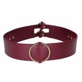 Бордовый ремень Halo Waist Belt - размер L-XL - Shots Media BV - купить с доставкой в Пушкино
