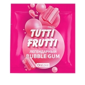 Пробник гель-смазки Tutti-frutti со вкусом бабл-гам - 4 гр. - Биоритм - купить с доставкой в Пушкино
