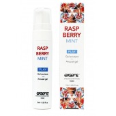 Возбуждающий гель Raspberry Mint с ароматом малины и мяты - 15 мл. - Exsens - купить с доставкой в Пушкино