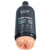 Телесный мастурбатор-вагина Shower Therapy Milk Me Honey - Pipedream - в Пушкино купить с доставкой