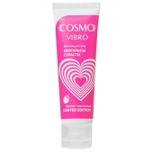Возбуждающий гель на водно-силиконовой основе Cosmo Vibro с ароматом земляники - 50 гр. - Биоритм - купить с доставкой в Пушкино