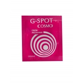 Стимулирующий интимный крем для женщин Cosmo G-spot - 2 гр. - Биоритм - купить с доставкой в Пушкино