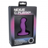 Фиолетовая вибровтулка Nexus G-Play+ M - Nexus Range - в Пушкино купить с доставкой