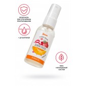 Съедобная гель-смазка Yovee «Двойной соблазн» с Д-пантенолом и вкусом клубники и дыни - 50 мл. - ToyFa - купить с доставкой в Пушкино