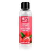 Массажное масло Sexy Sweet Nectar Lychee с феромонами и ароматом личи - 75 мл. - Биоритм - купить с доставкой в Пушкино