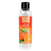 Массажное масло Sexy Sweet Fresh Orange с ароматом апельсина и феромонами - 75 мл. - Биоритм - купить с доставкой в Пушкино