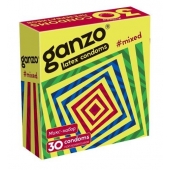 Микс-набор из 30 презервативов Ganzo Mixed - Ganzo - купить с доставкой в Пушкино